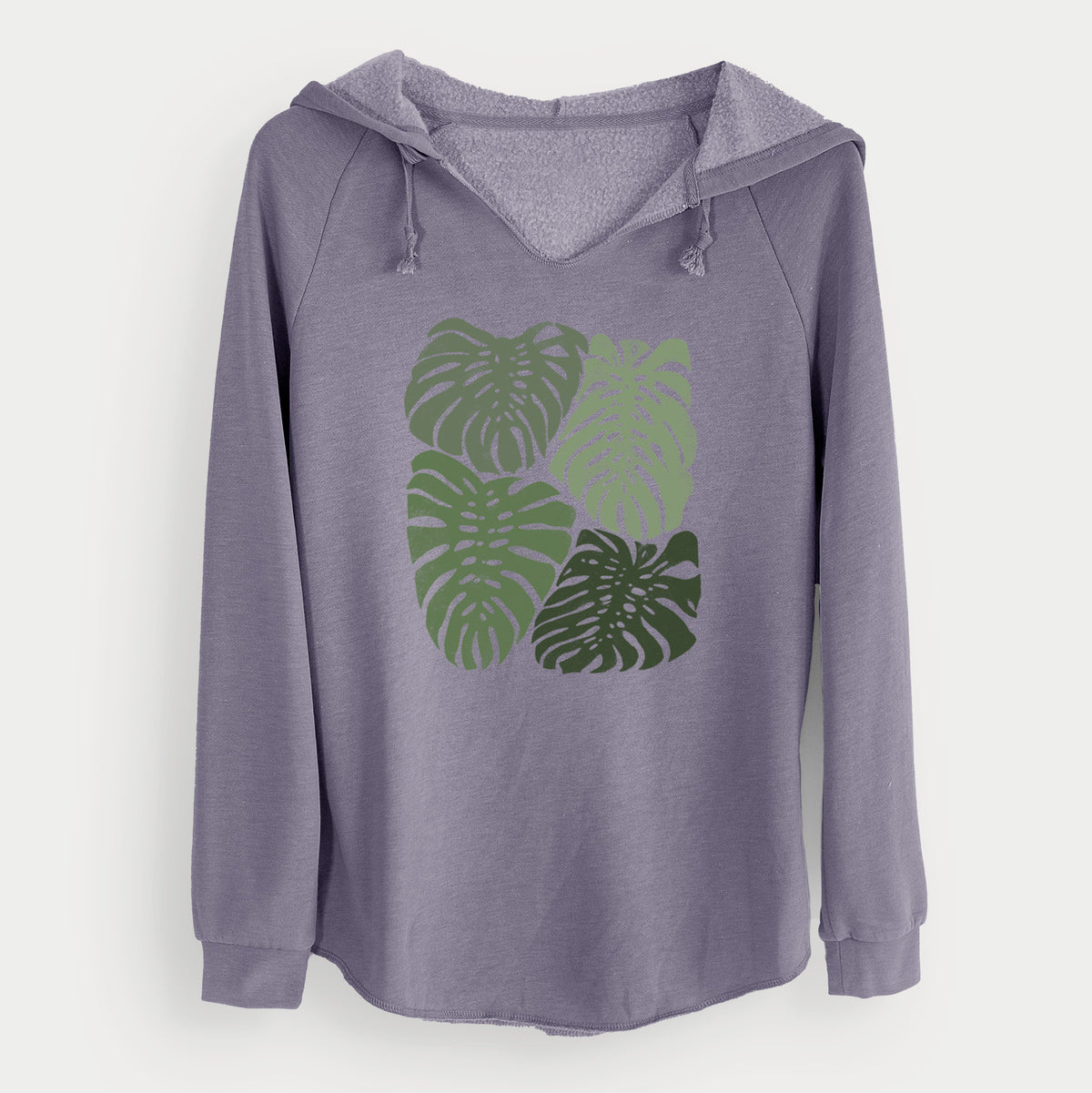 Monstera Vibes - Cali Wave Hooded Sweatshirt