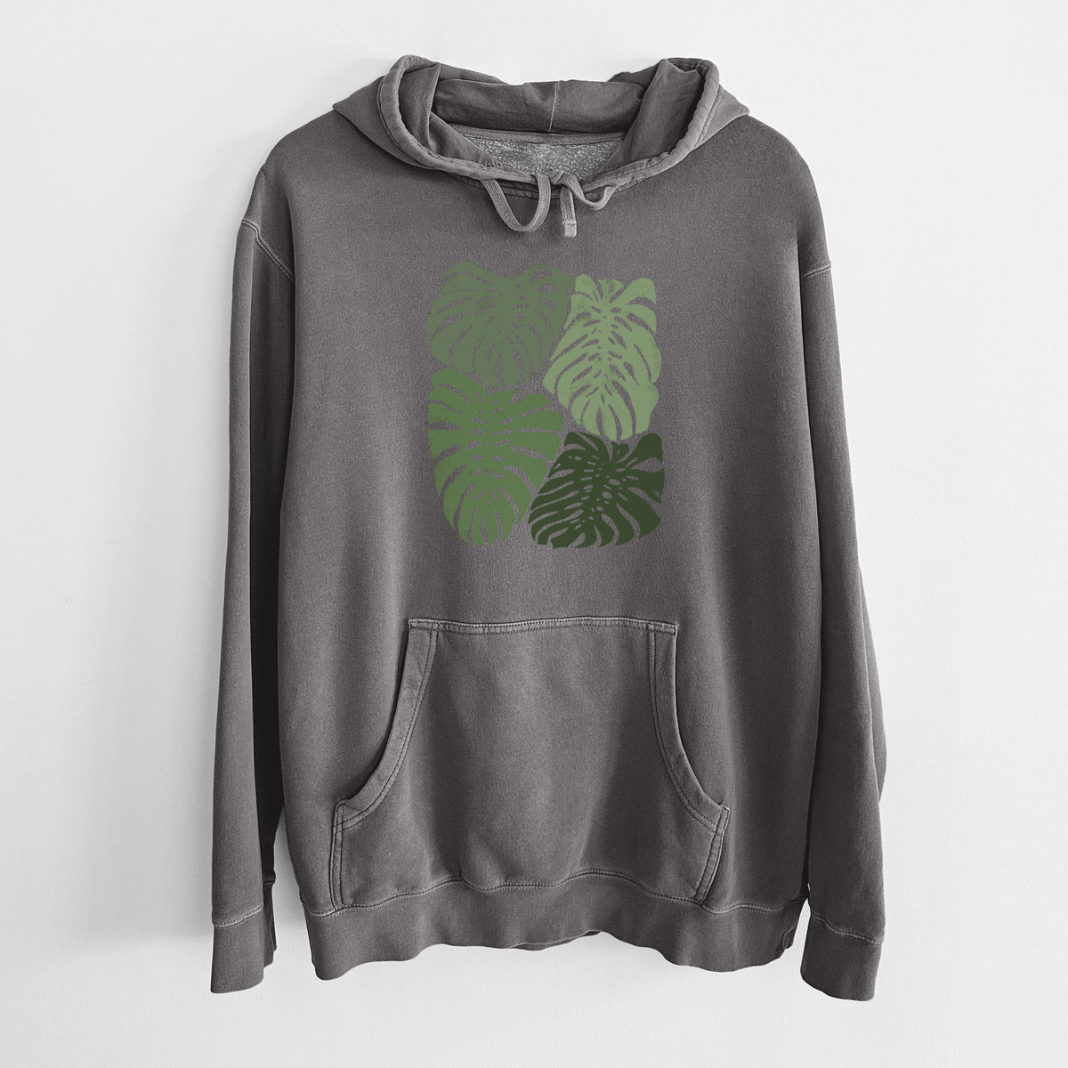 Monstera Vibes - Unisex Pigment Dyed Hoodie