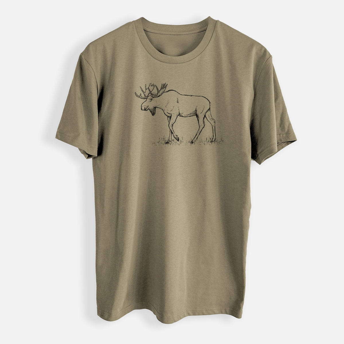 Bull Moose - Alces alces - Mens Everyday Staple Tee