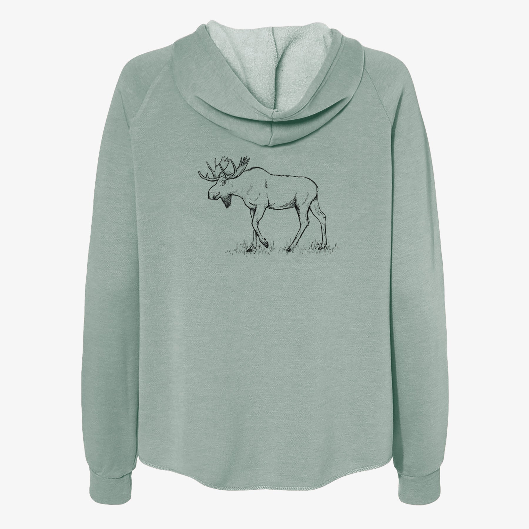 Bull Moose - Alces alces - Women's Cali Wave Zip-Up Sweatshirt