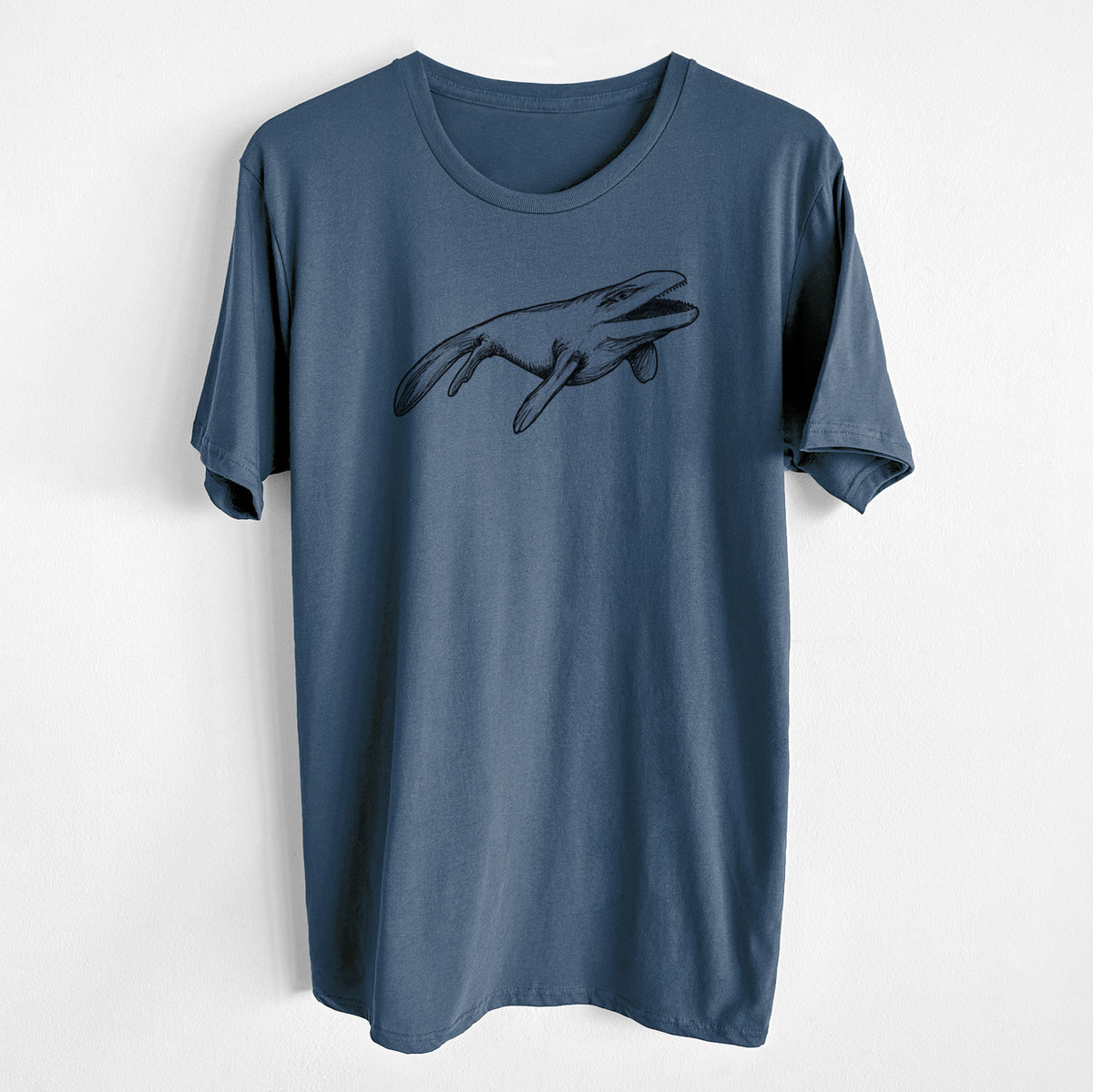 CLOSEOUT - Mosasaur - Mosasaurus Hoffmani - Unisex Crewneck - Made in USA - 100% Organic Cotton