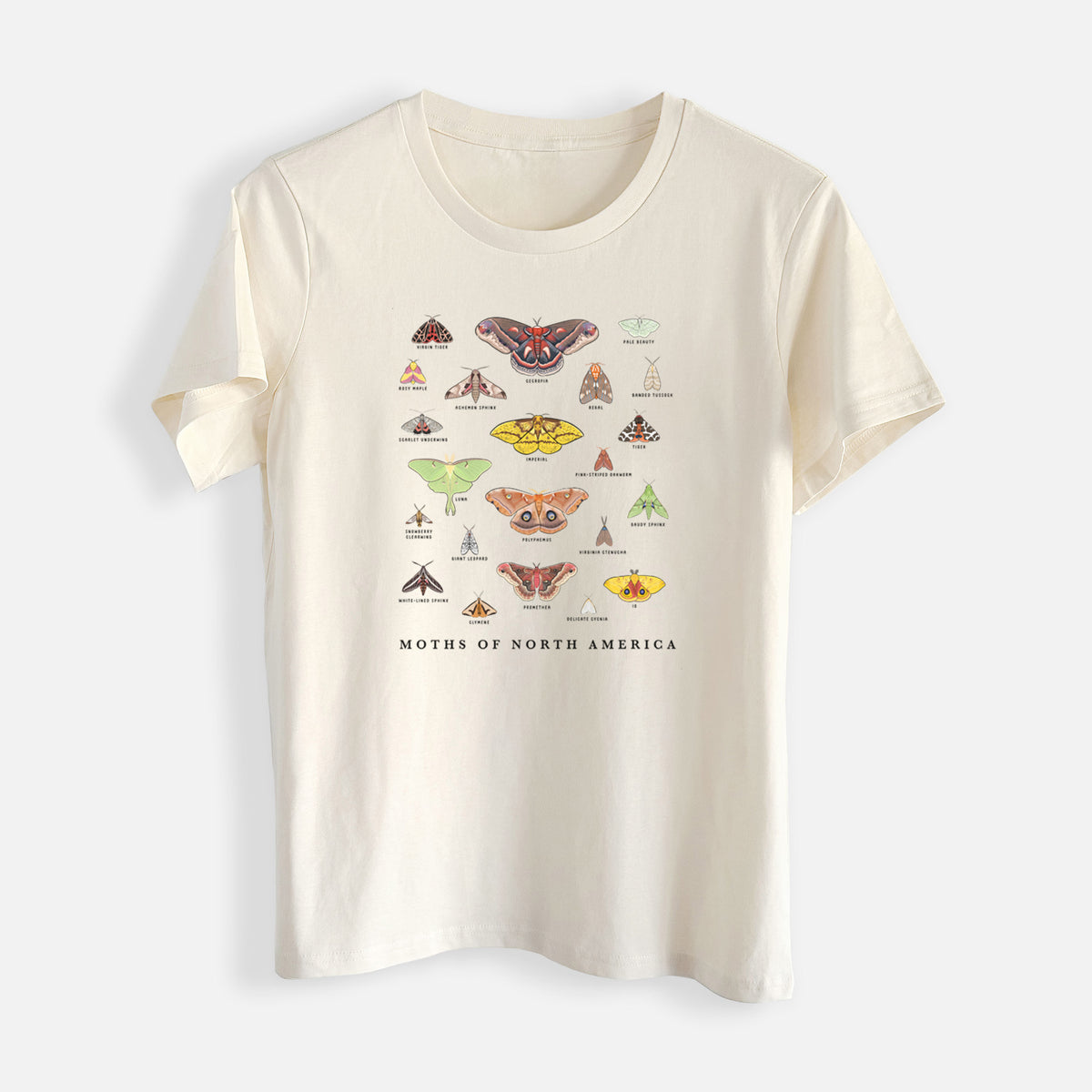 Moths of North America - Womens Everyday Maple Tee