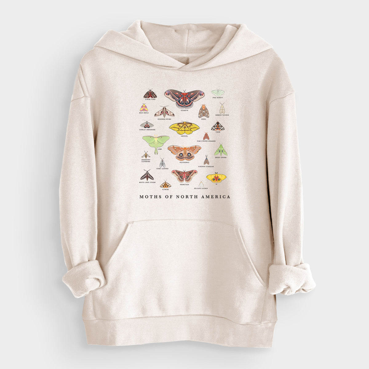 Moths of North America  - Bodega Midweight Hoodie