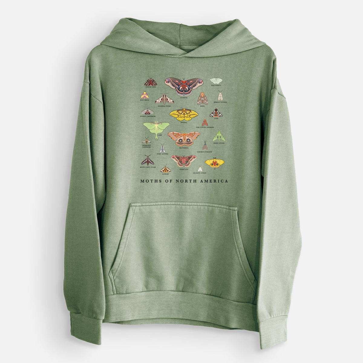 Moths of North America  - Urban Heavyweight Hoodie