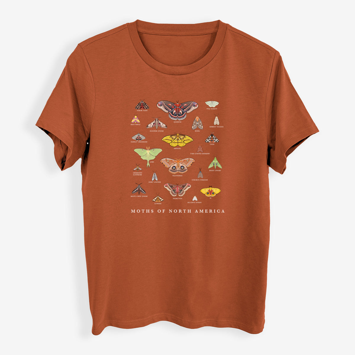 Moths of North America - Womens Everyday Maple Tee