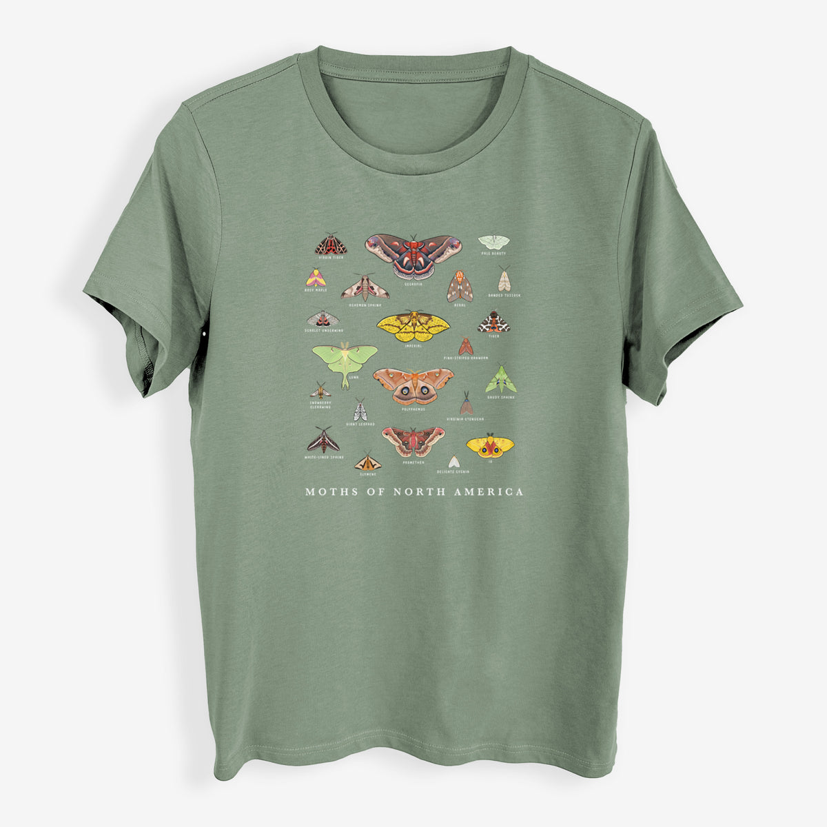 Moths of North America - Womens Everyday Maple Tee