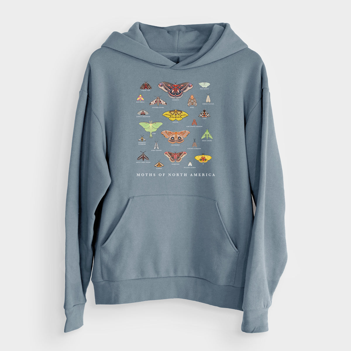 Moths of North America  - Bodega Midweight Hoodie