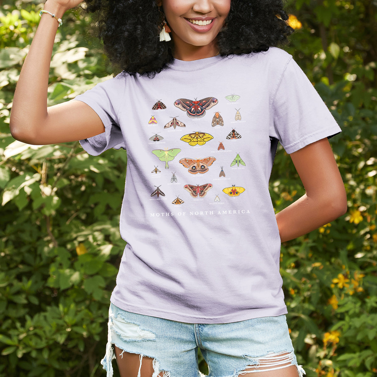 Moths of North America - Unisex Comfort Colors Garment-Dyed Heavyweight T-shirt