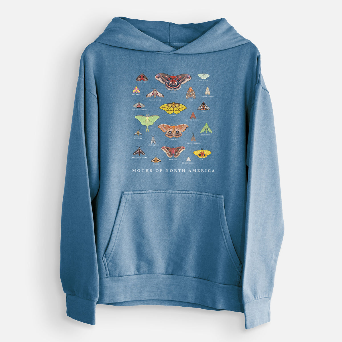 Moths of North America  - Urban Heavyweight Hoodie