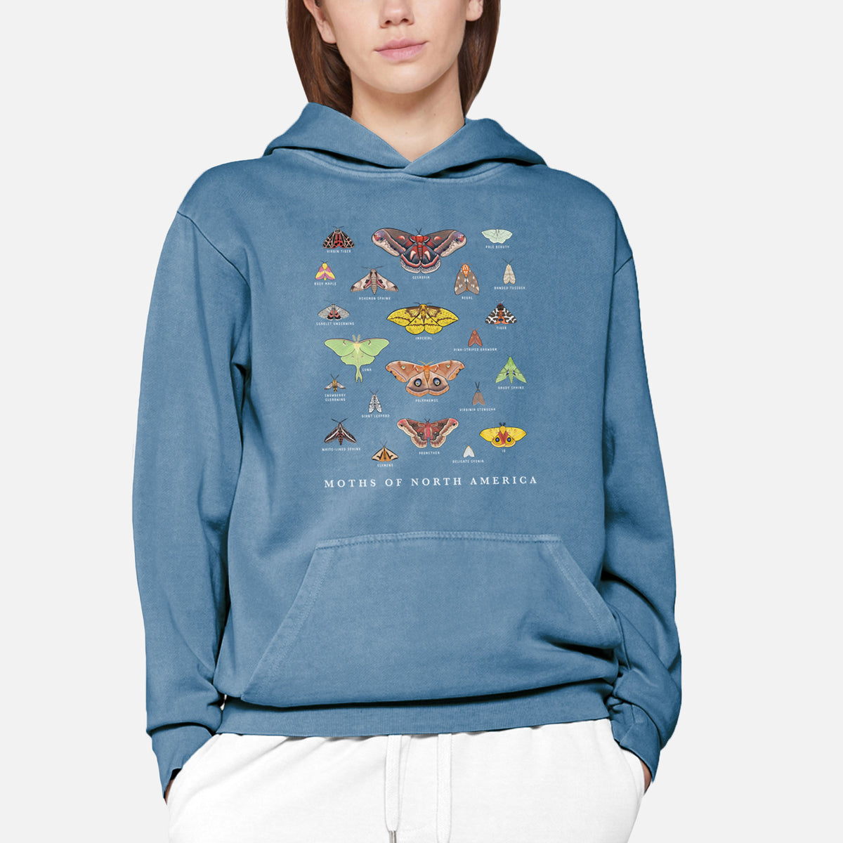 Moths of North America  - Urban Heavyweight Hoodie