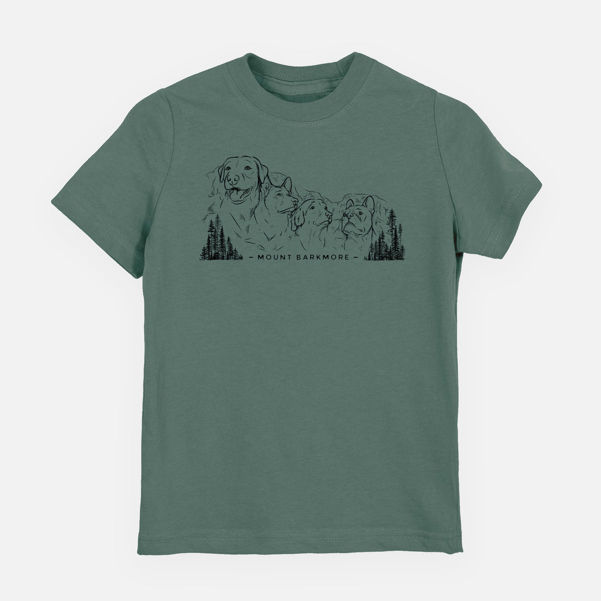 Mount Barkmore - Dog Tribute - Youth Shirt