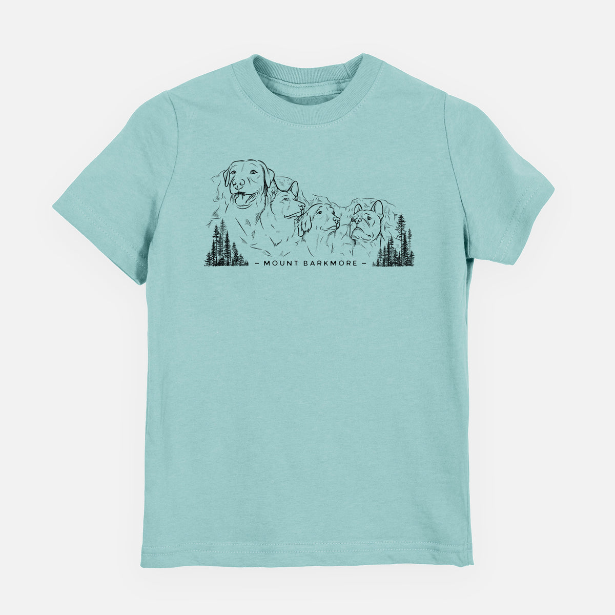 Mount Barkmore - Dog Tribute - Youth Shirt