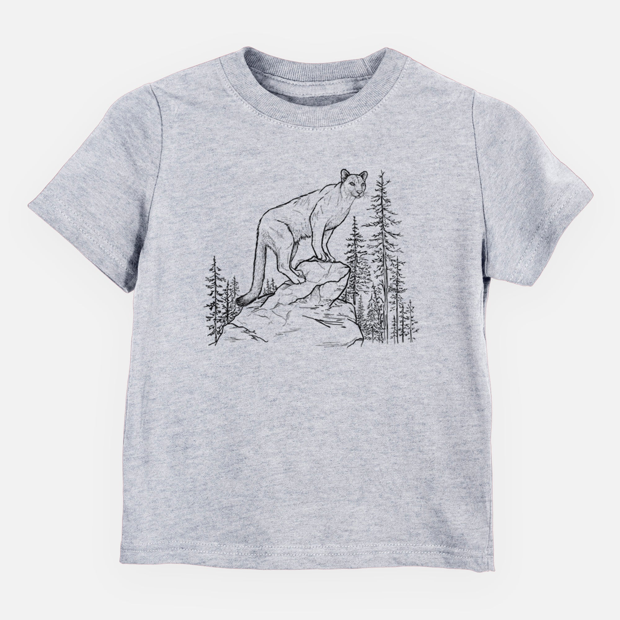 Mountain Lion - Puma concolor - Toddler/Youth Shirt