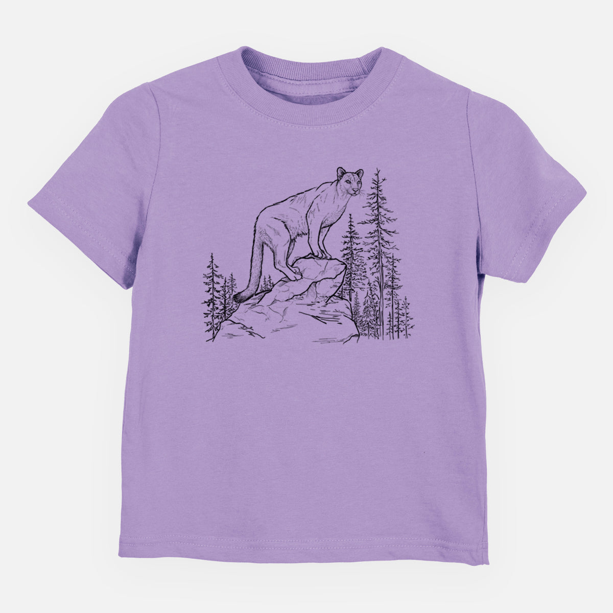 Mountain Lion - Puma concolor - Toddler/Youth Shirt