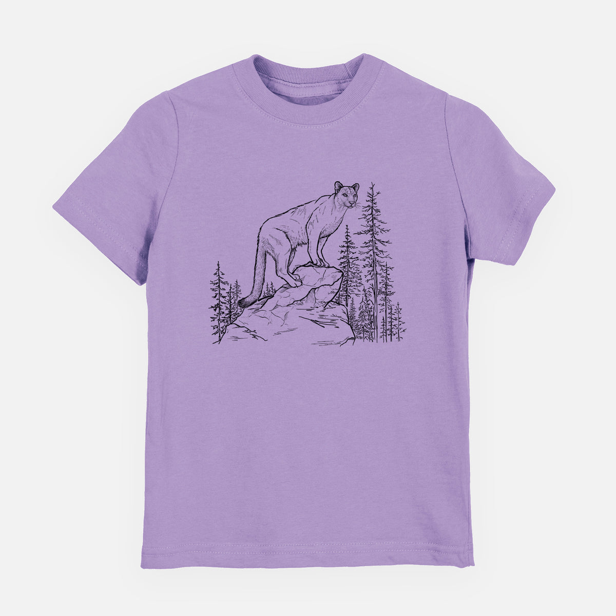 Mountain Lion - Puma concolor - Youth Shirt