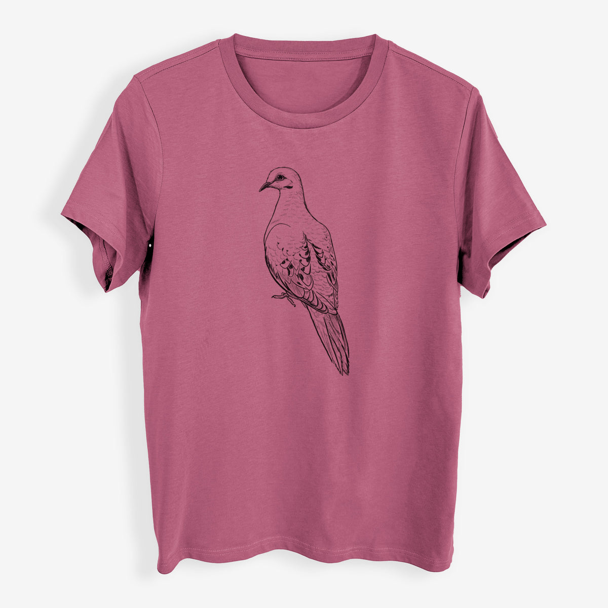 Mourning Dove - Zenaida macroura - Womens Everyday Maple Tee