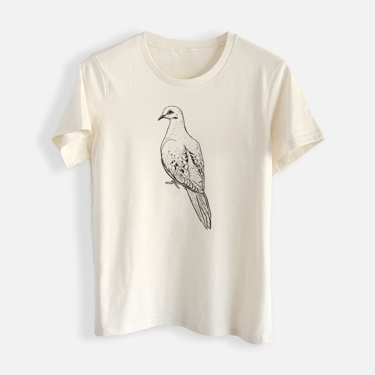 Mourning Dove - Zenaida macroura - Womens Everyday Maple Tee