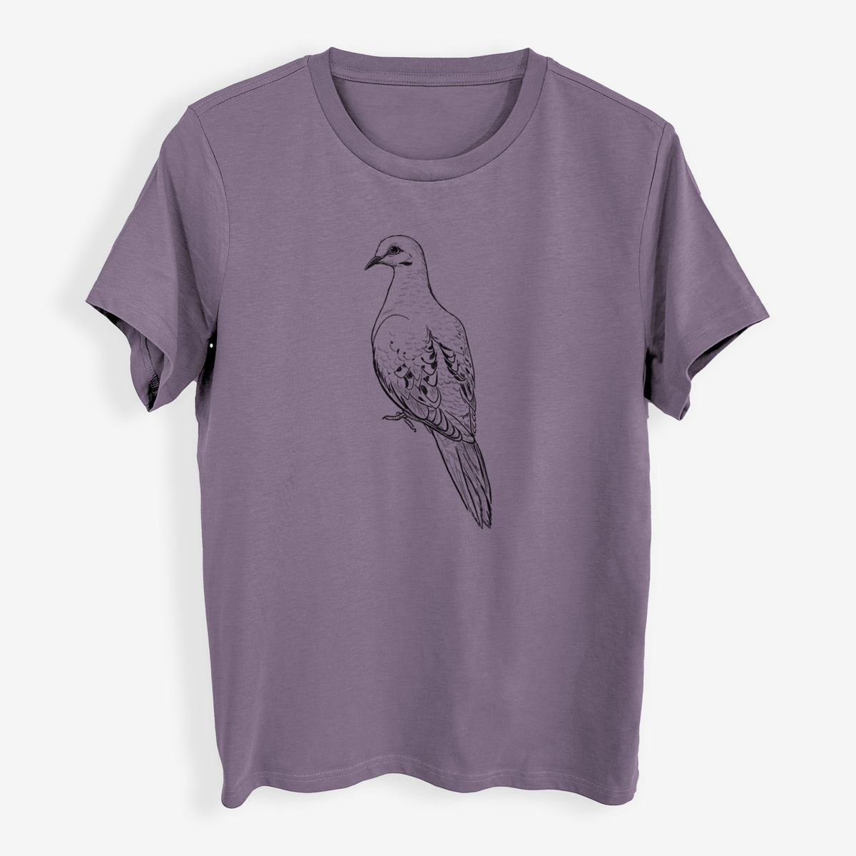 Mourning Dove - Zenaida macroura - Womens Everyday Maple Tee