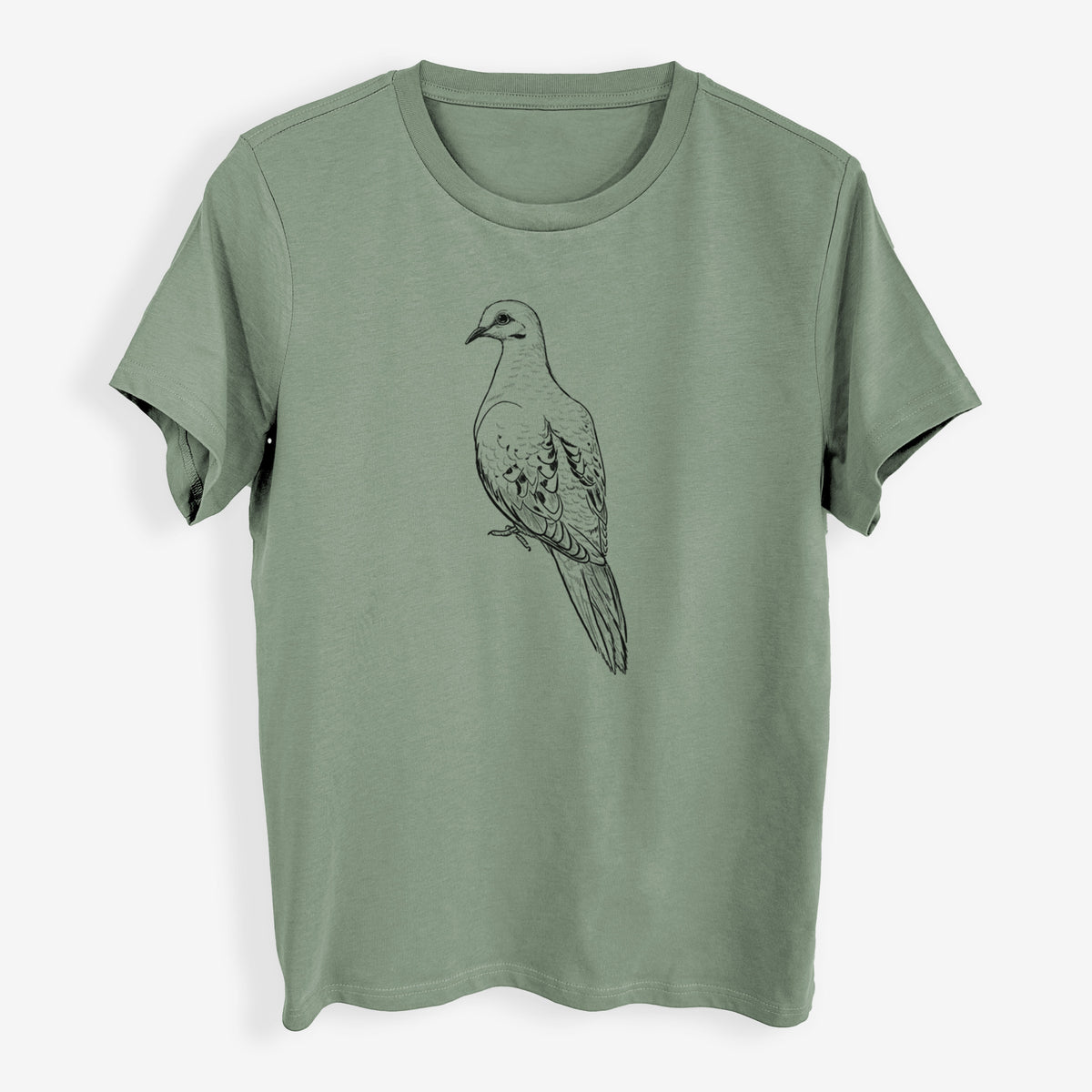 Mourning Dove - Zenaida macroura - Womens Everyday Maple Tee