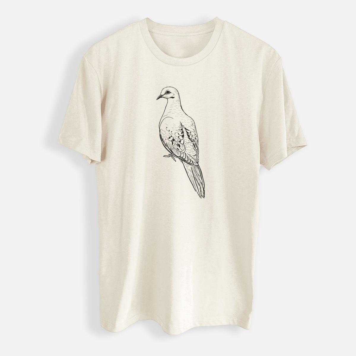 Mourning Dove - Zenaida macroura - Mens Everyday Staple Tee