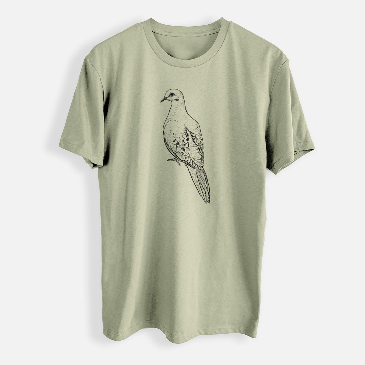 Mourning Dove - Zenaida macroura - Mens Everyday Staple Tee