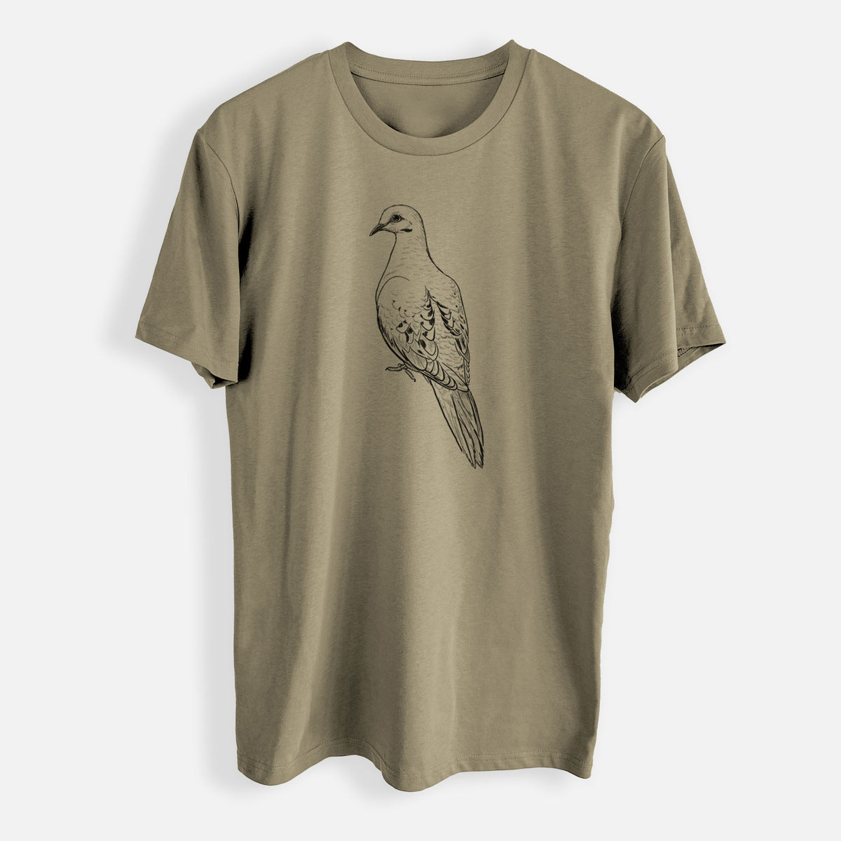 Mourning Dove - Zenaida macroura - Mens Everyday Staple Tee