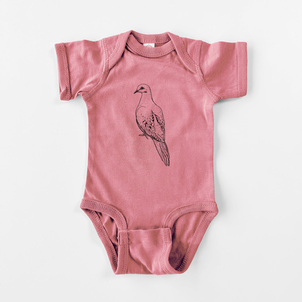 Mourning Dove - Zenaida macroura - Baby Fine Jersey Bodysuit