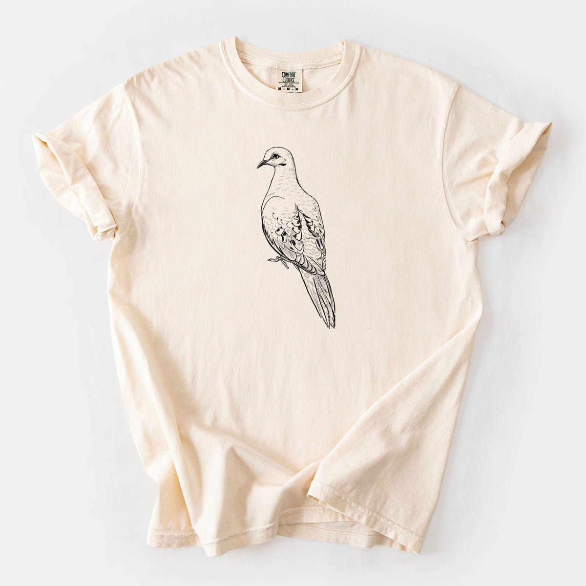 Mourning Dove - Zenaida macroura - Unisex Comfort Colors Garment-Dyed Heavyweight T-shirt