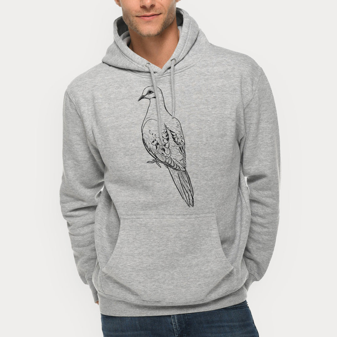 Mourning Dove - Zenaida macroura  - Mid-Weight Unisex Premium Blend Hoodie