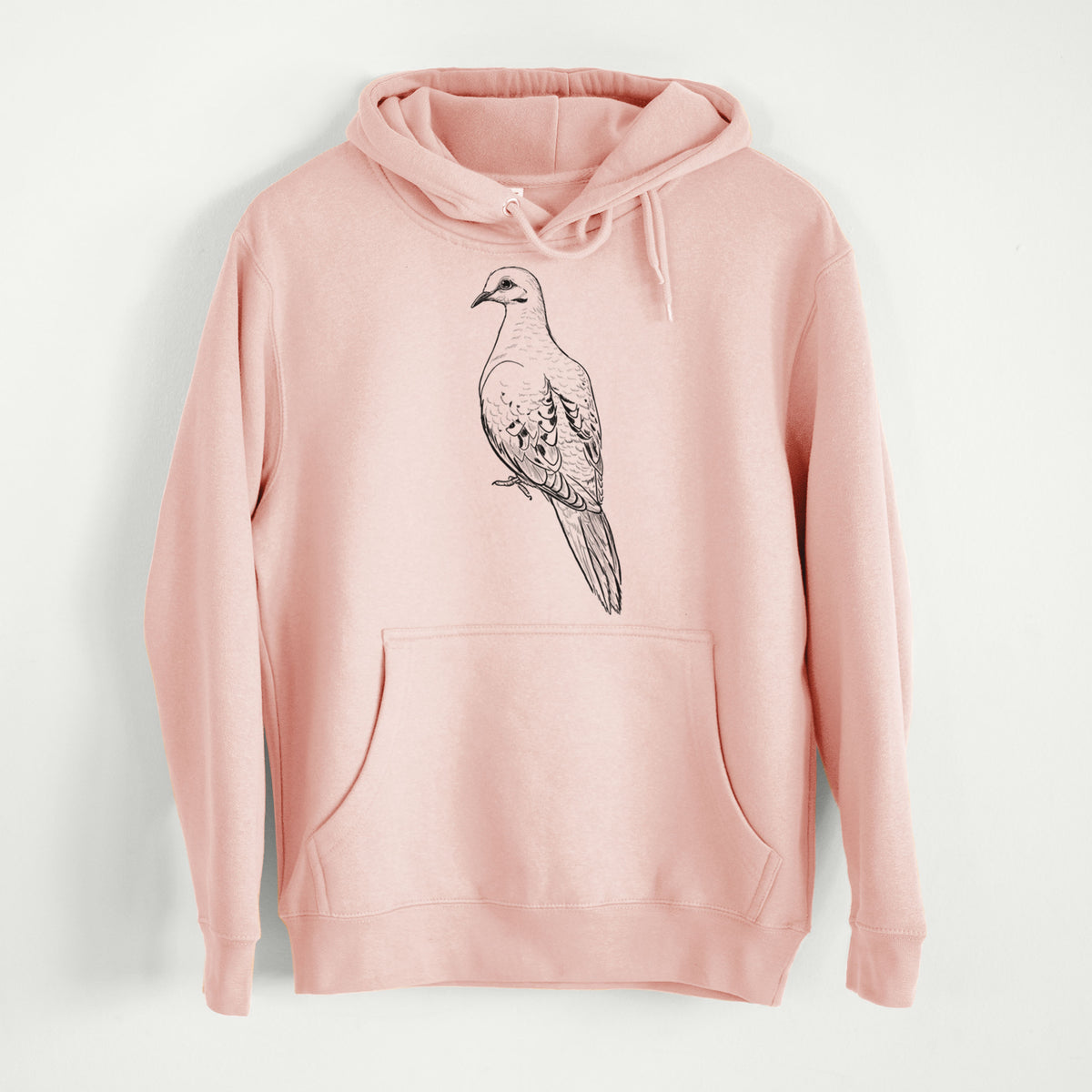 Mourning Dove - Zenaida macroura  - Mid-Weight Unisex Premium Blend Hoodie