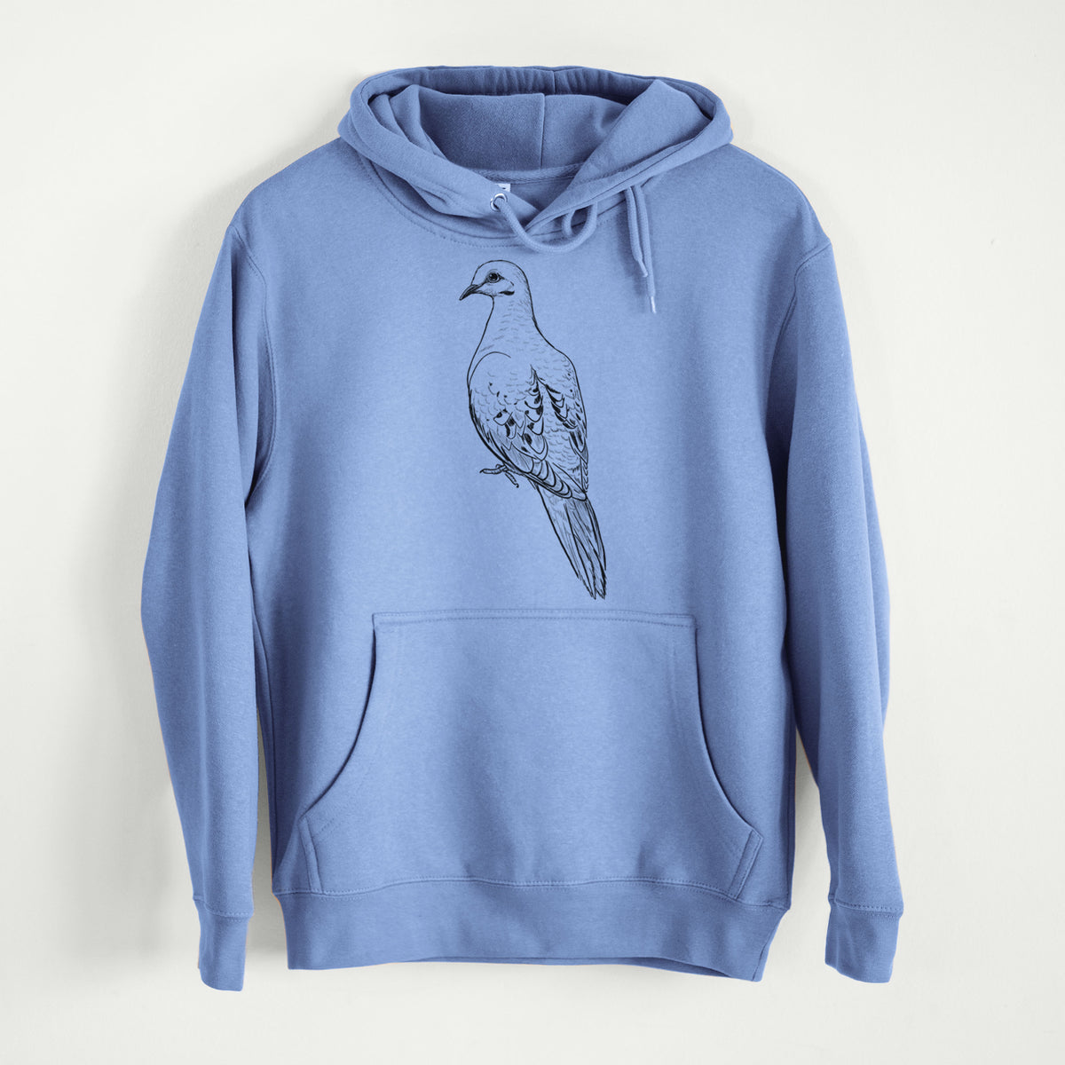 Mourning Dove - Zenaida macroura  - Mid-Weight Unisex Premium Blend Hoodie