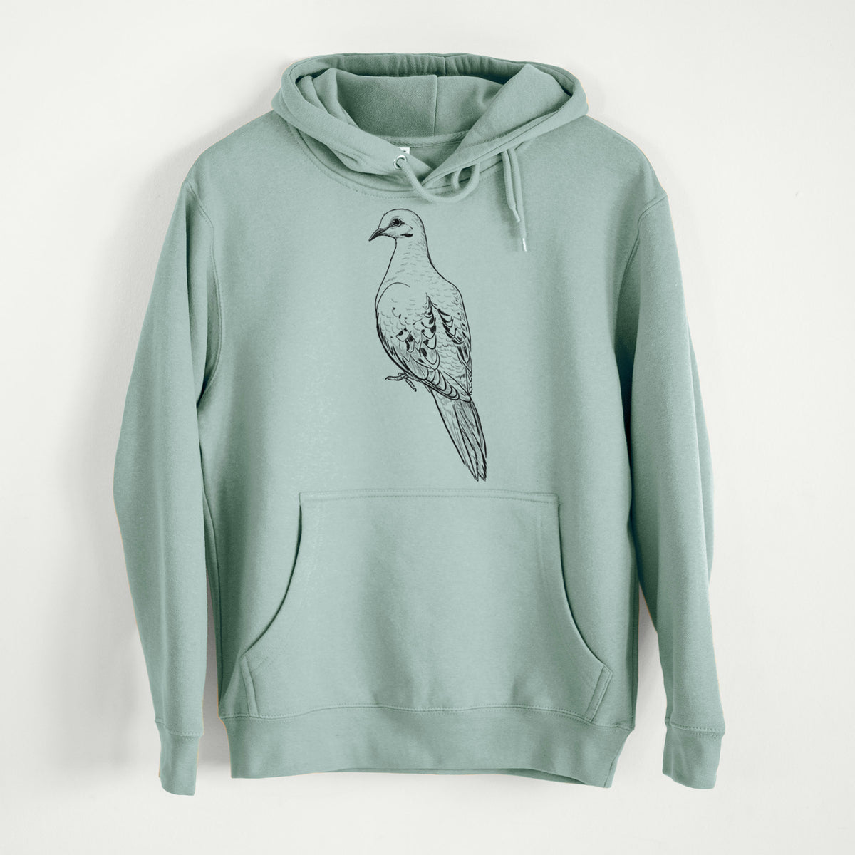 Mourning Dove - Zenaida macroura  - Mid-Weight Unisex Premium Blend Hoodie