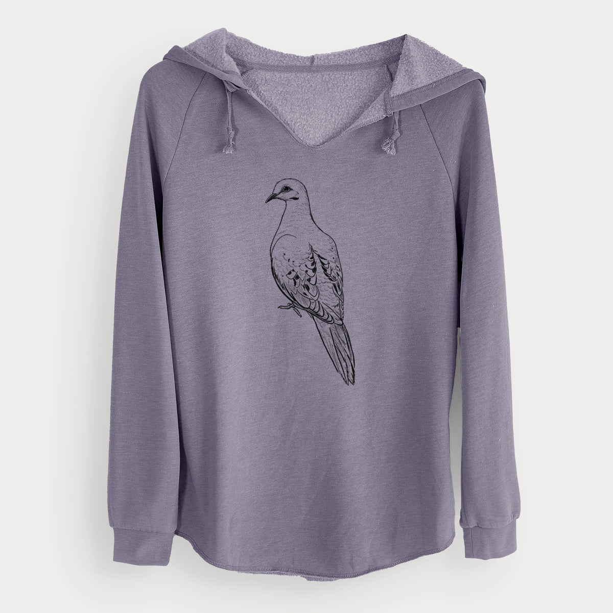 Mourning Dove - Zenaida macroura - Cali Wave Hooded Sweatshirt