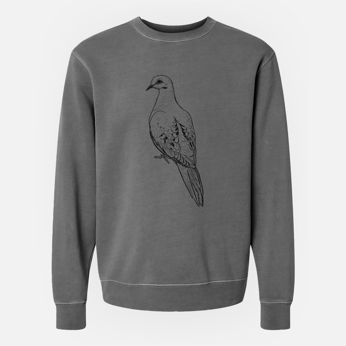 Mourning Dove - Zenaida macroura - Unisex Pigment Dyed Crew Sweatshirt