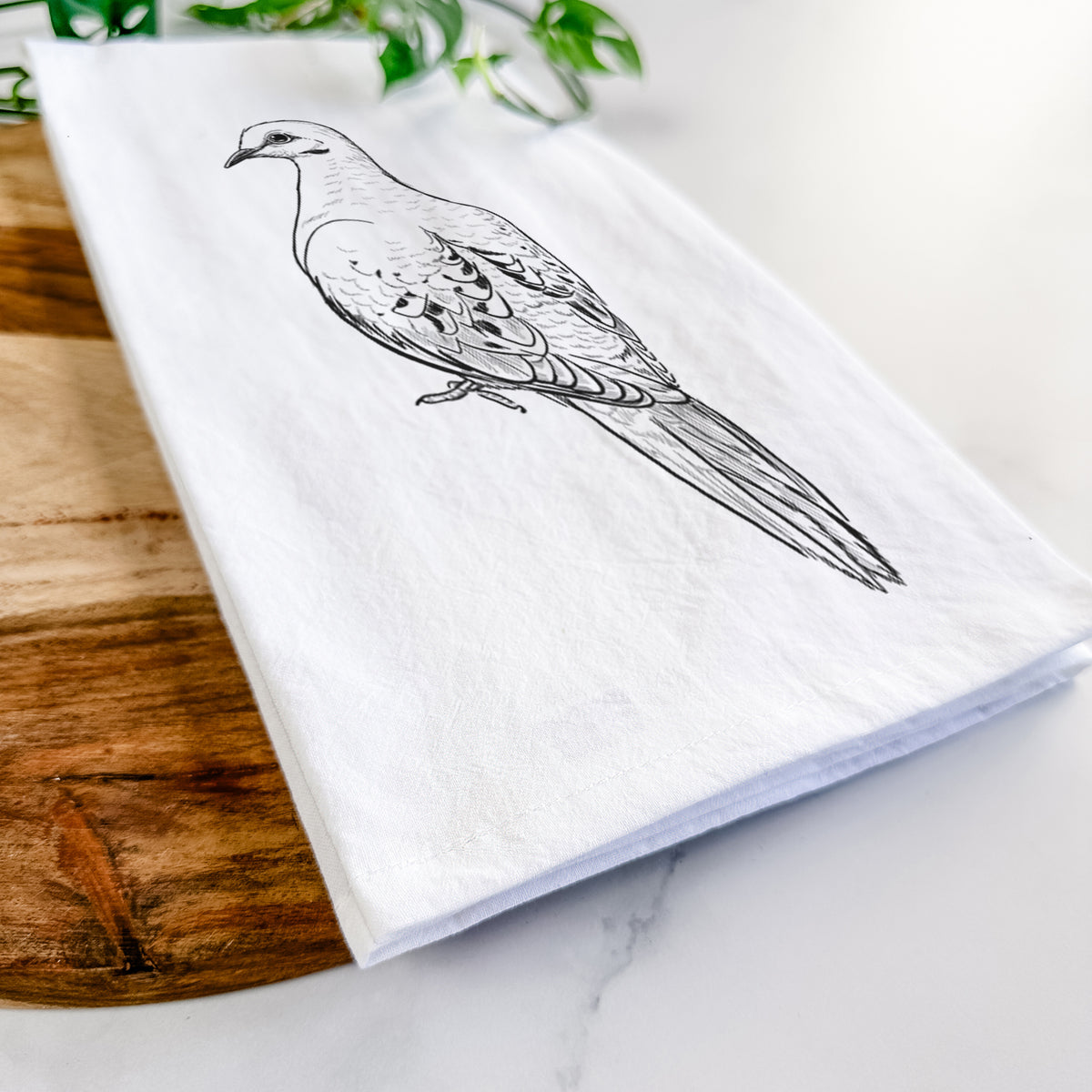 Mourning Dove - Zenaida macroura Tea Towel