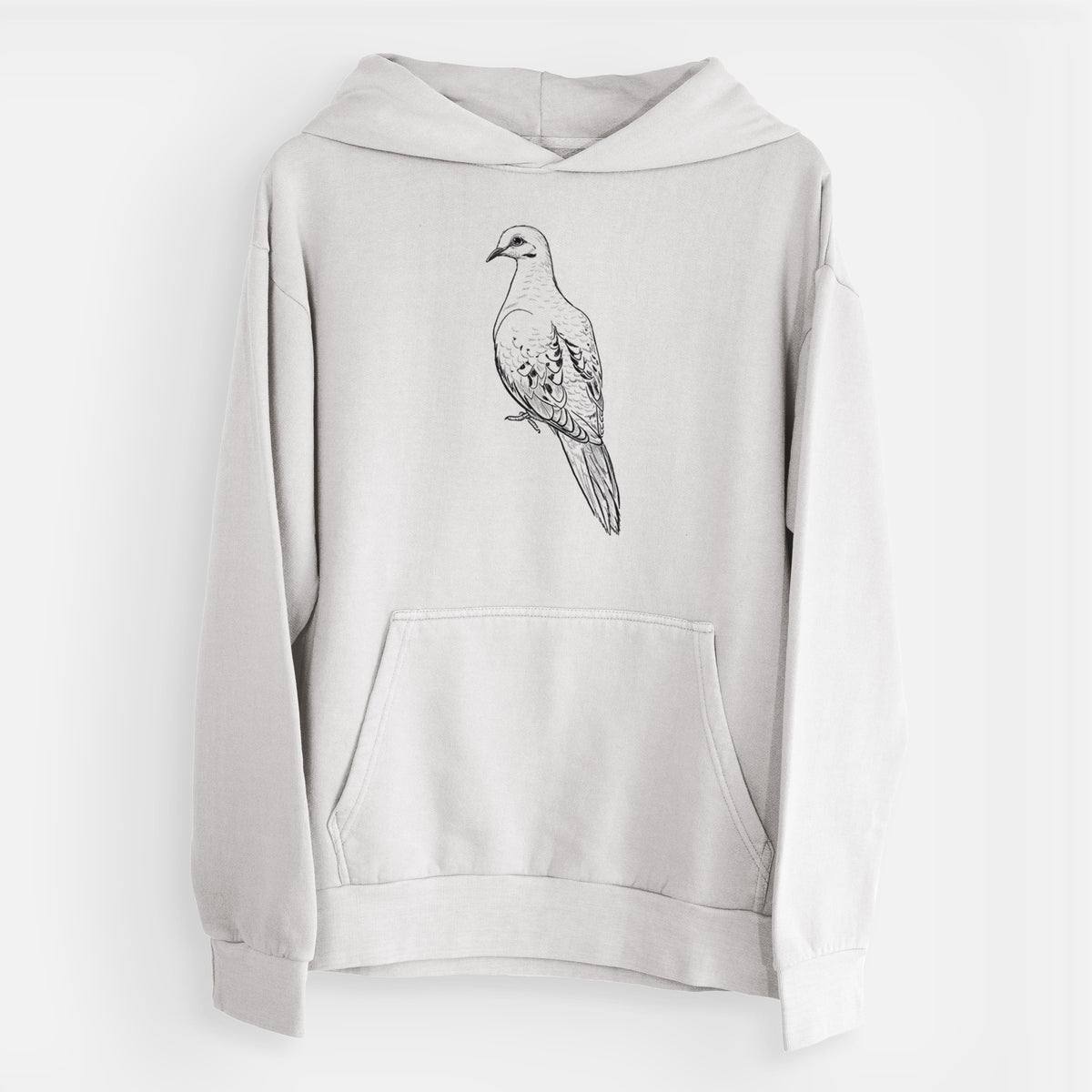 Mourning Dove - Zenaida macroura  - Urban Heavyweight Hoodie