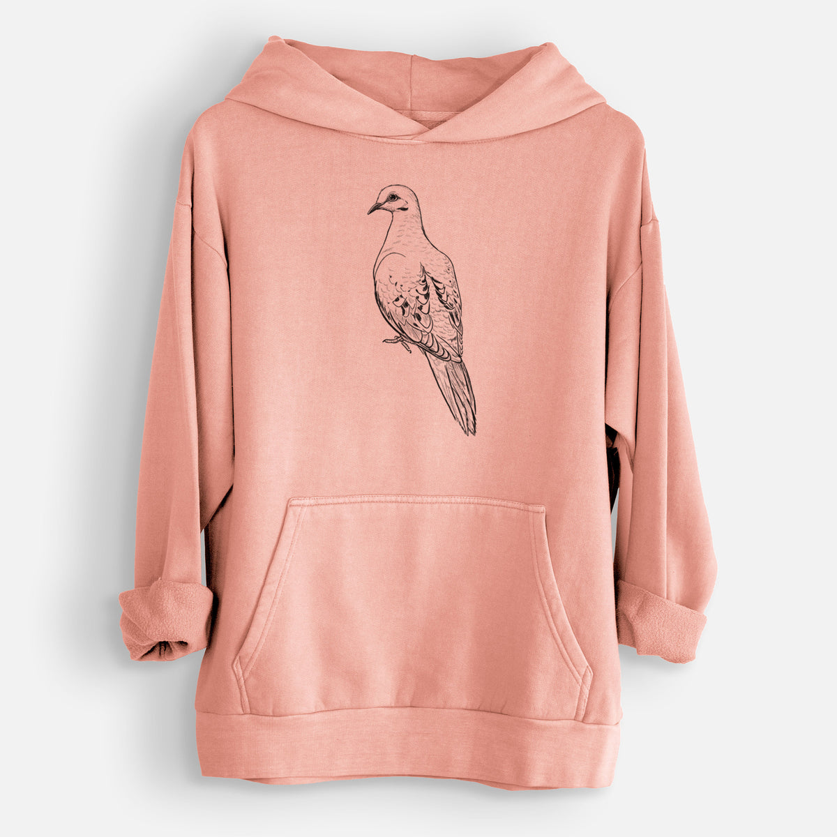 Mourning Dove - Zenaida macroura  - Urban Heavyweight Hoodie