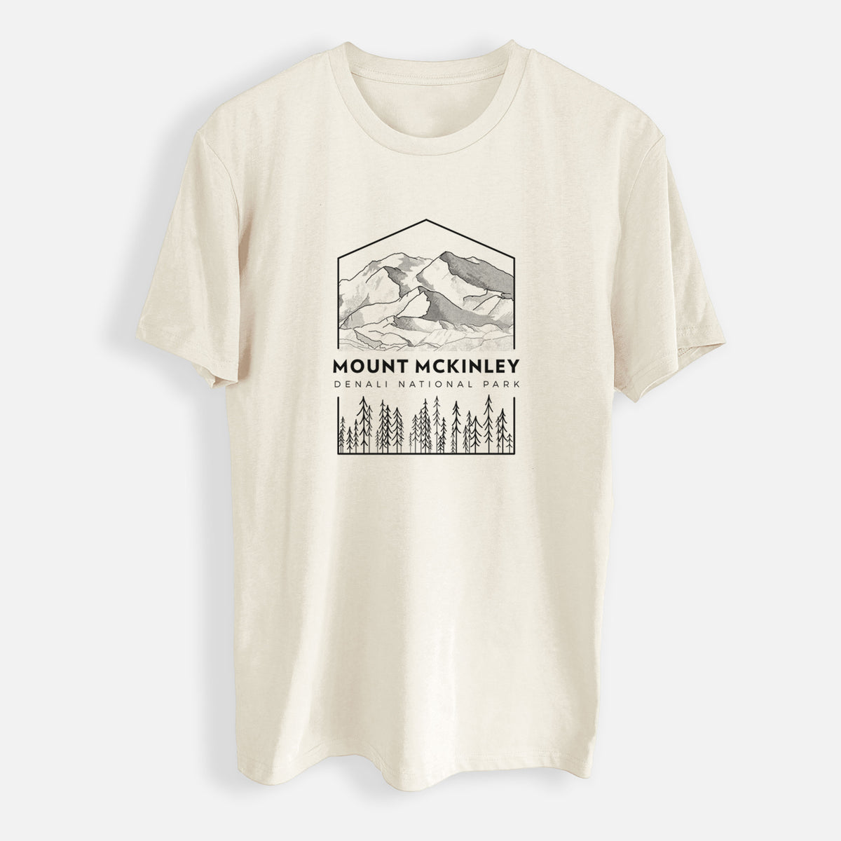 Mount McKinley - Denali National Park - Mens Everyday Staple Tee