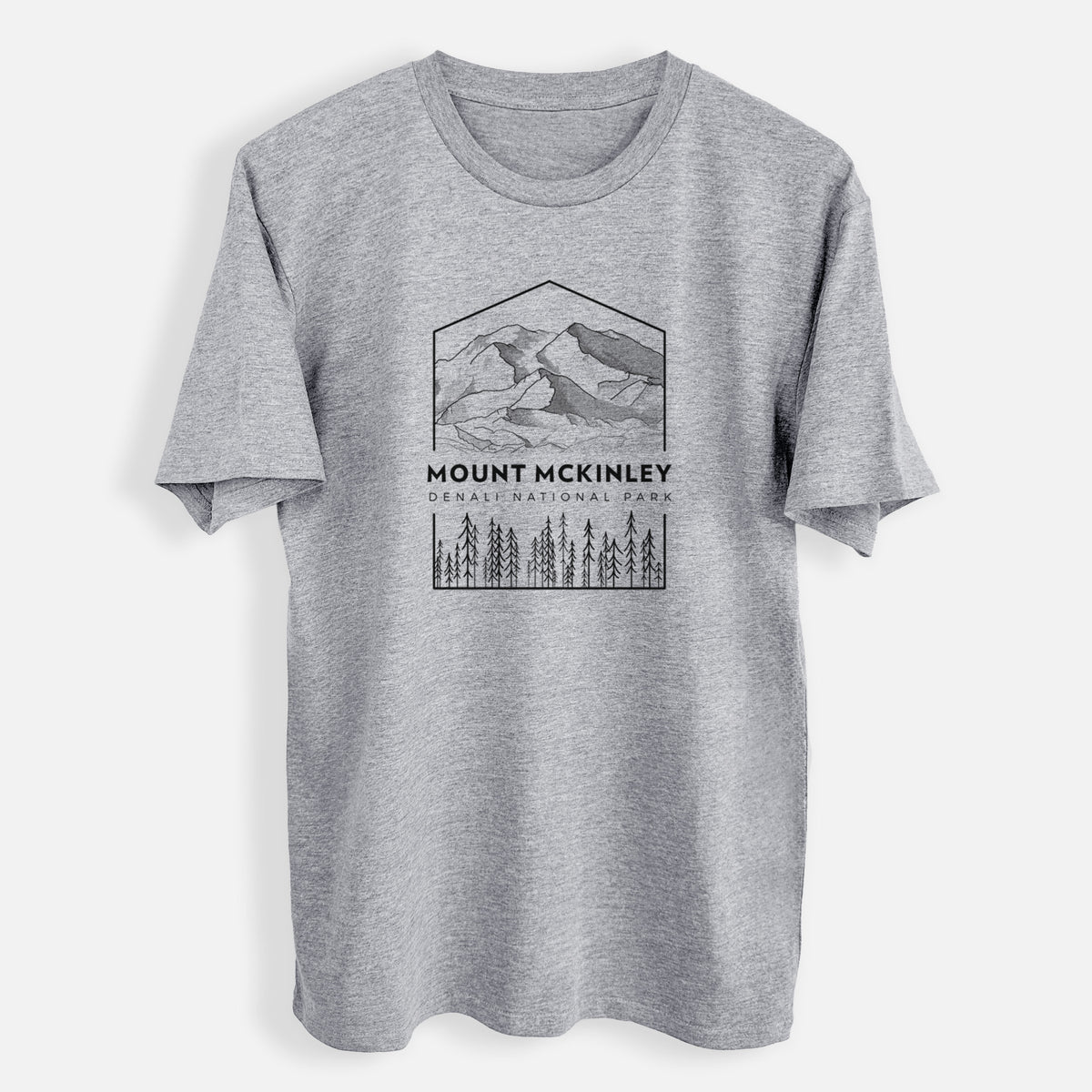 Mount McKinley - Denali National Park - Mens Everyday Staple Tee