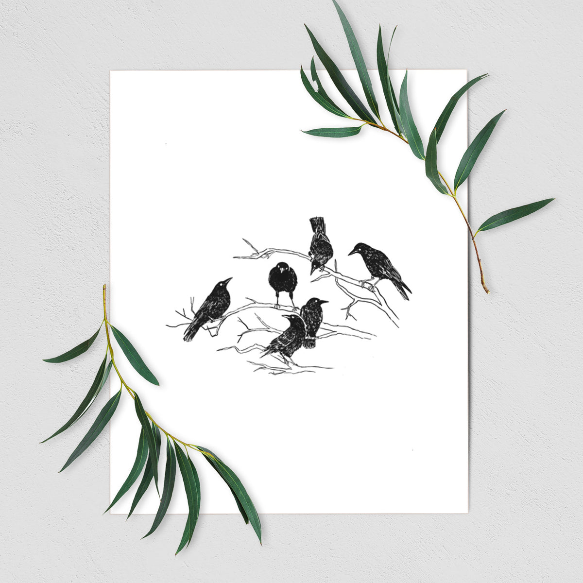 Murder of Crows - Fine Art Print