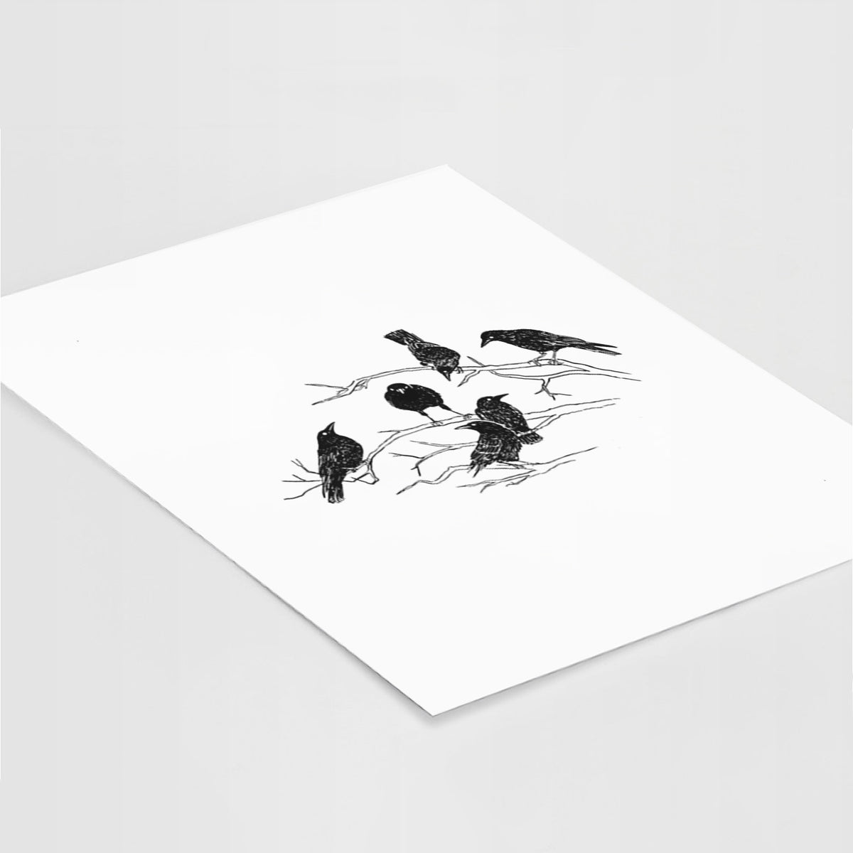 Murder of Crows - Fine Art Print
