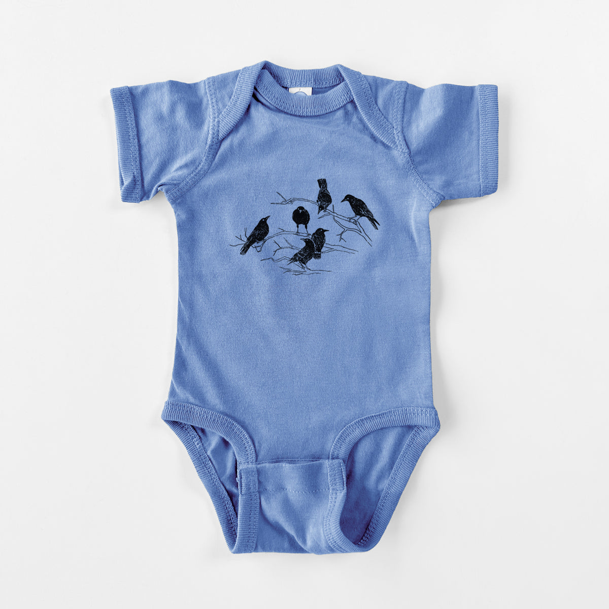 Murder of Crows - Baby Fine Jersey Bodysuit