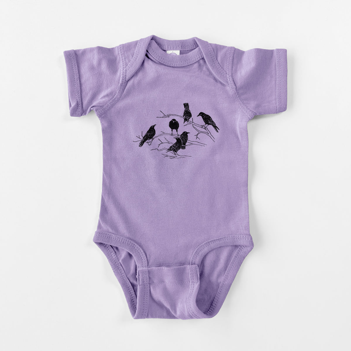 Murder of Crows - Baby Fine Jersey Bodysuit