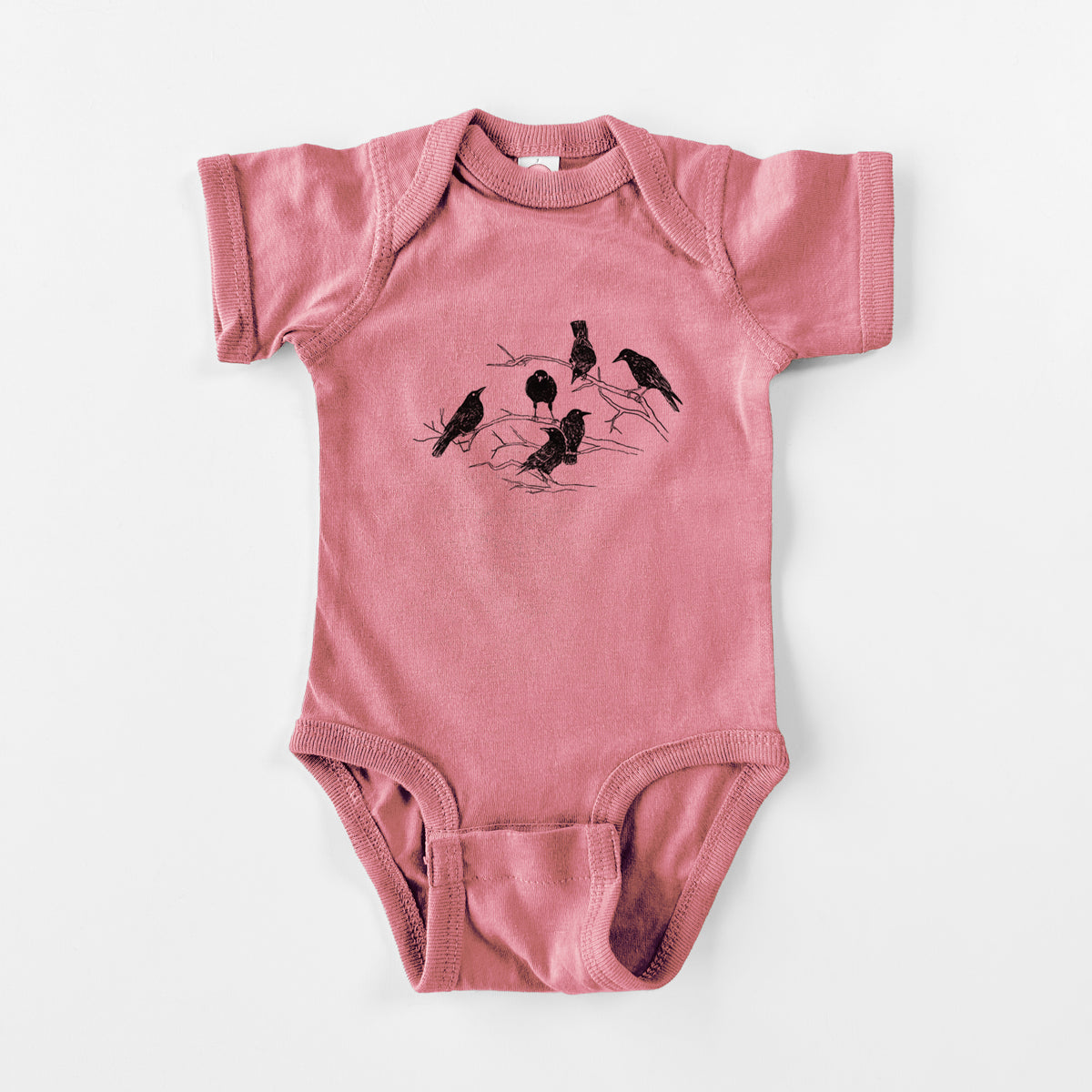 Murder of Crows - Baby Fine Jersey Bodysuit