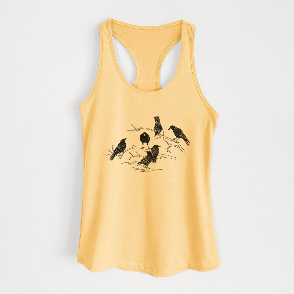 Murder of Crows - Women's Racerback Tanktop