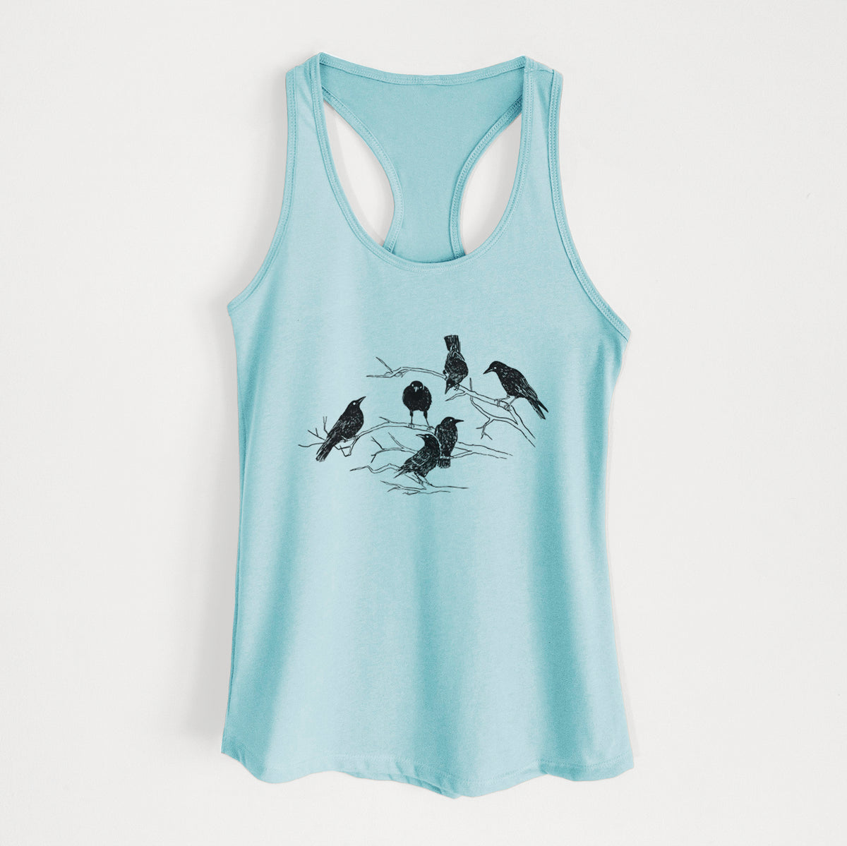 Murder of Crows - Women's Racerback Tanktop