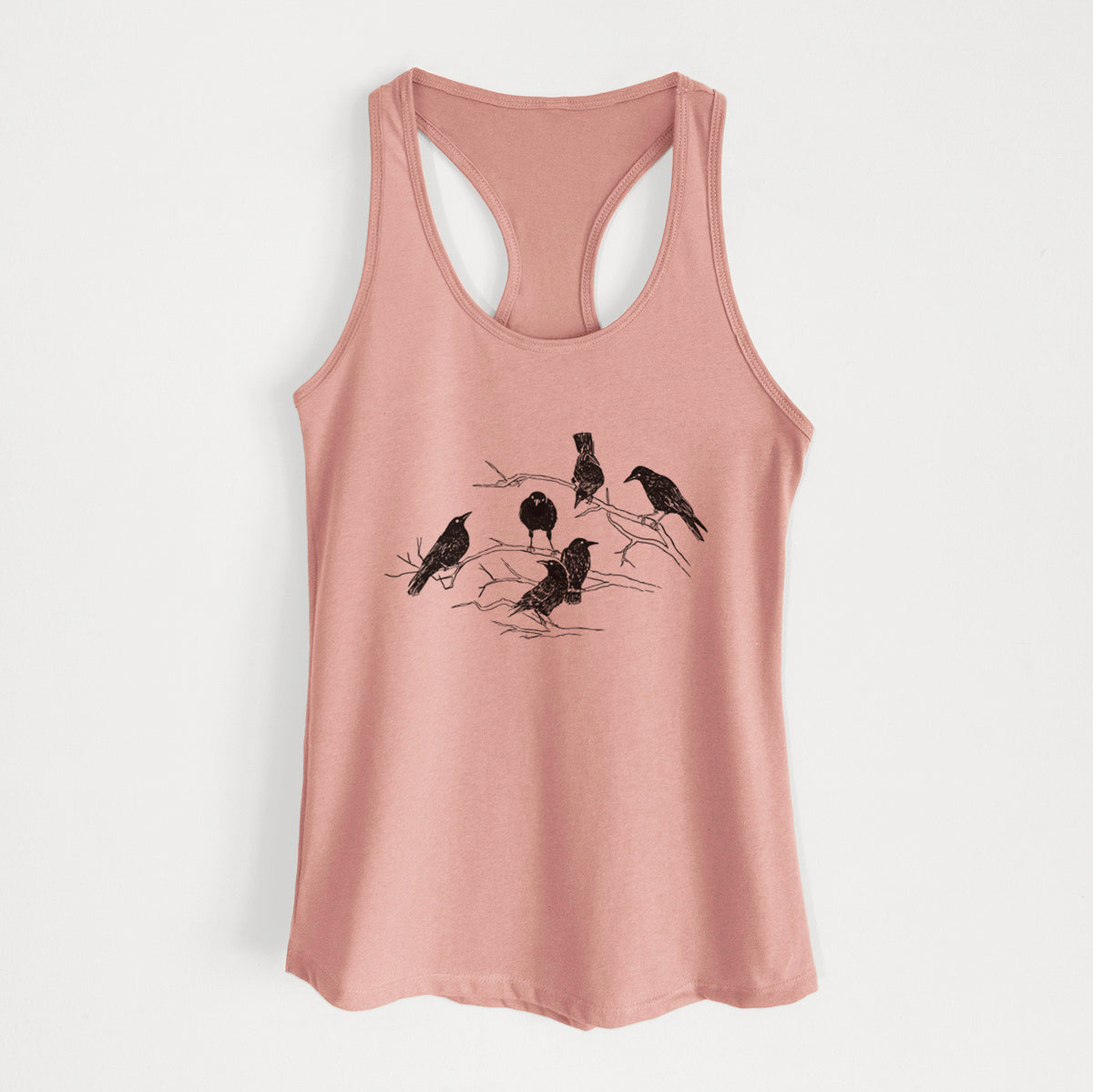 Murder of Crows - Women's Racerback Tanktop