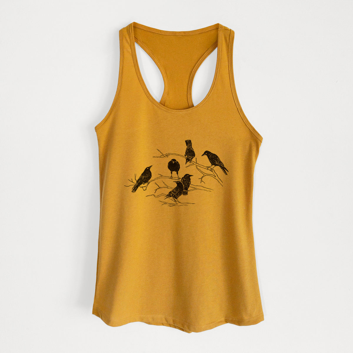 Murder of Crows - Women's Racerback Tanktop