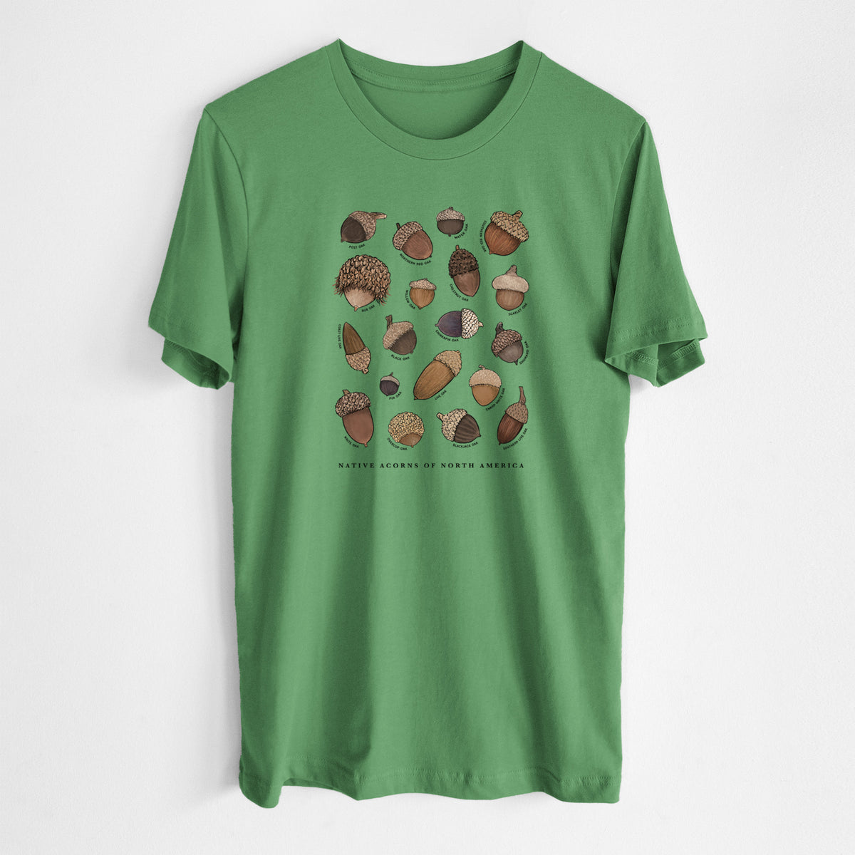 Native Acorns of North America - Lightweight 100% Cotton Unisex Crewneck