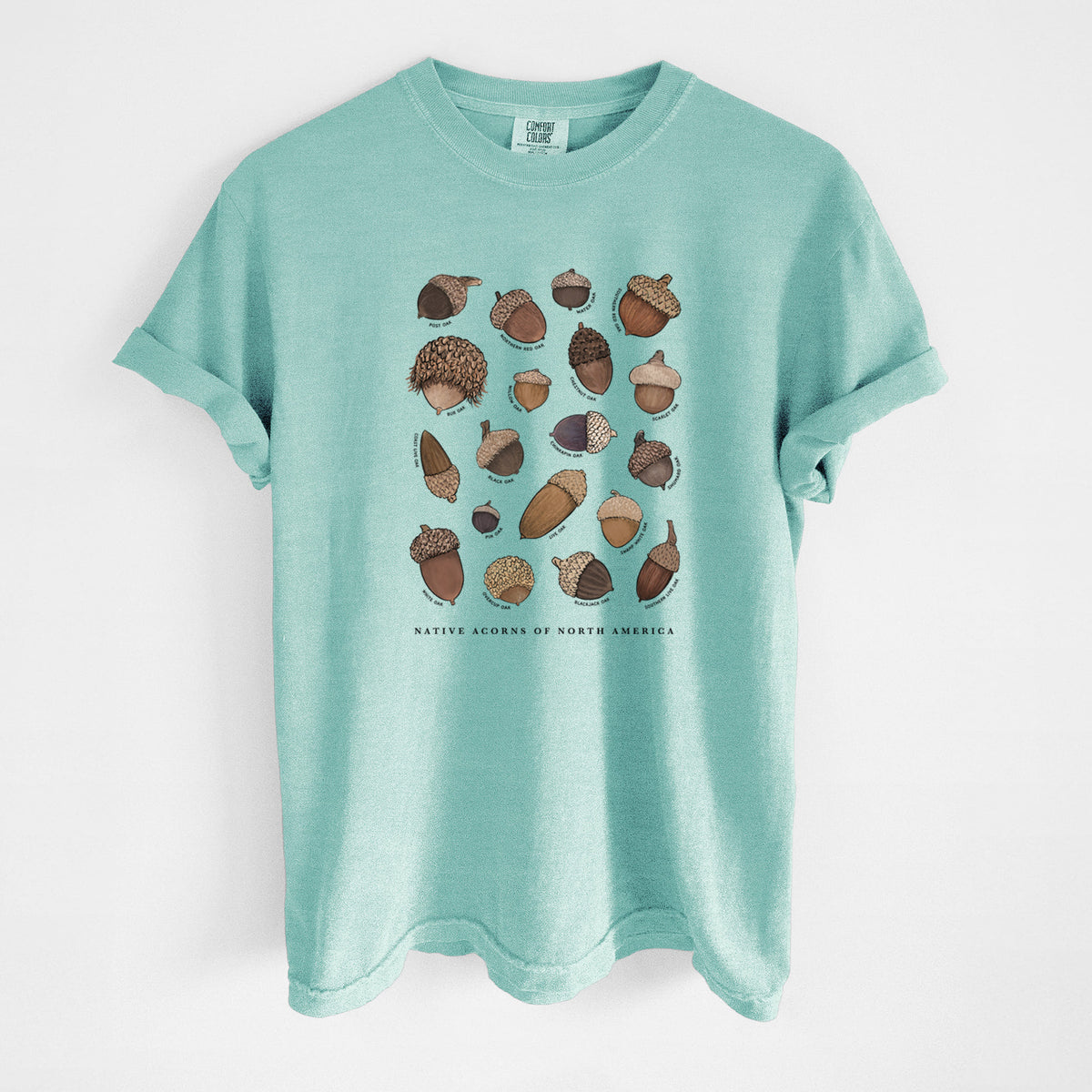 Native Acorns of North America - Unisex Comfort Colors Garment-Dyed Heavyweight T-shirt